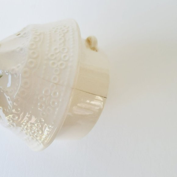 Vintage Spode's Jewel Billingsley Rose Pink Coffee Pot Embossed Lace Pattern - Picture 8 of 12